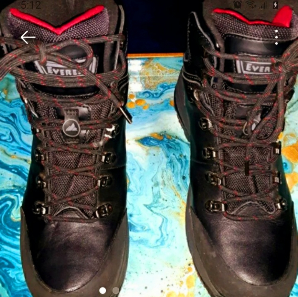 Everest Waterproof Leather Hiking Boots